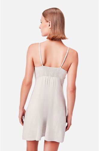 Camisola Curta Alça Malha Nanna