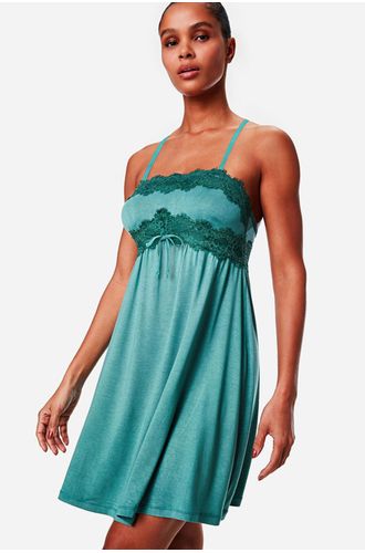 Camisola Curta Alça Malha Equador