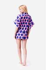 V26_Pijama_Curto_Manga_Curta_Abotoadura_Cetim_Festa_Rosa