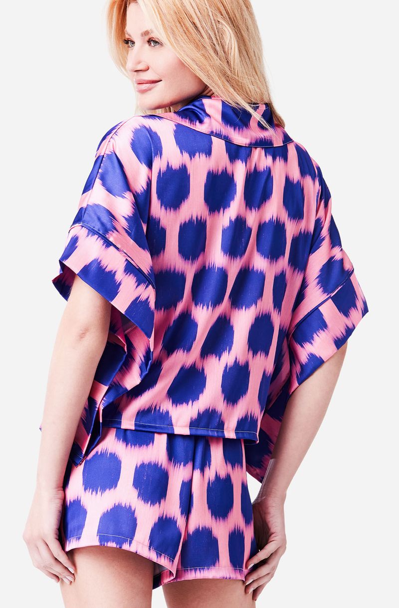 V26_Pijama_Curto_Manga_Curta_Abotoadura_Cetim_Festa_Rosa