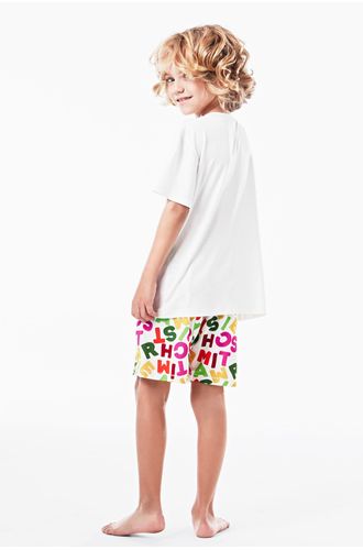 Pijama Malha Panamá Kids Masculino