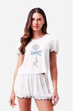 Pijama-Curto-Manga-Curta-Malha-Dorothy