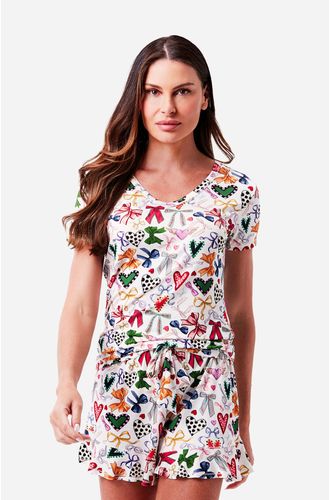 Pijama Curto Malha Amelie