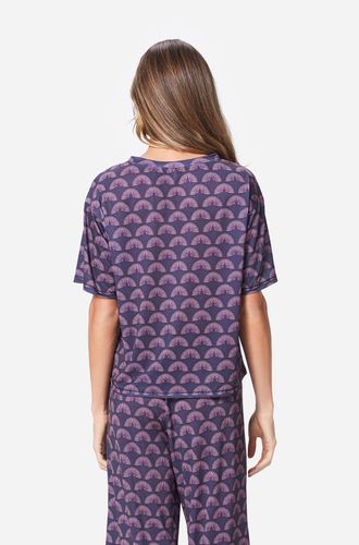 Pijama Capri Jersey Rio das Ondas