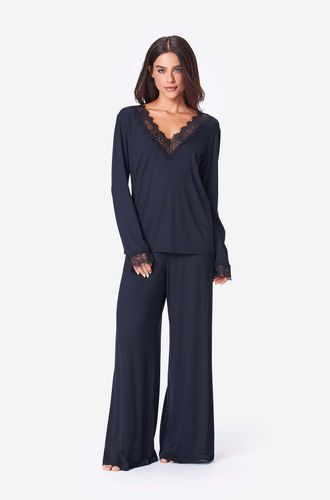 Pijama Longo Malha Auraloom