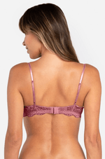 sut push up deep skin renda costas