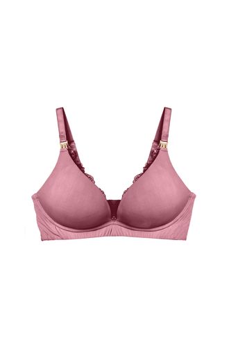 Sutiã Amamentação Bojo Neckline Renda Deep Skin