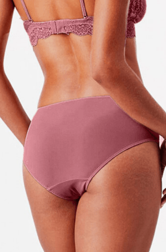 Calcinha Alta Cavada Renda Deep Skin