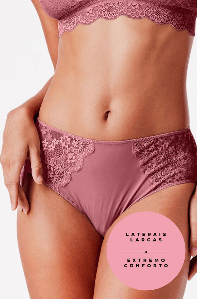 SELO_Calcinha Alta Cavada Renda Deep Skin-rose_1