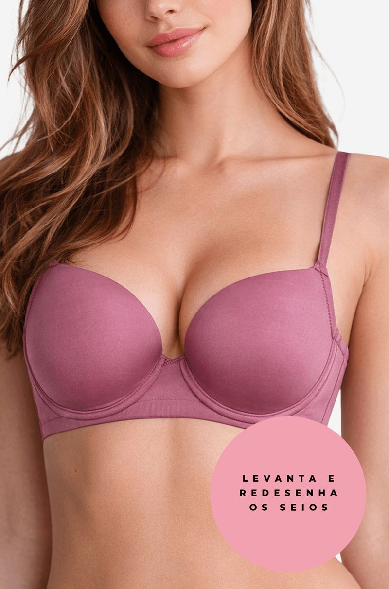 SELO_Sutia Balconet Microfibra Deep Skin-rose