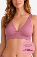 SELO_Sutia Top Com Bojo Removivel Microfibra Deep Skin-rose